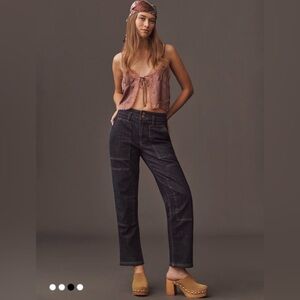 Pilcro The Wanderer Mid-Rise Relaxed Jeans